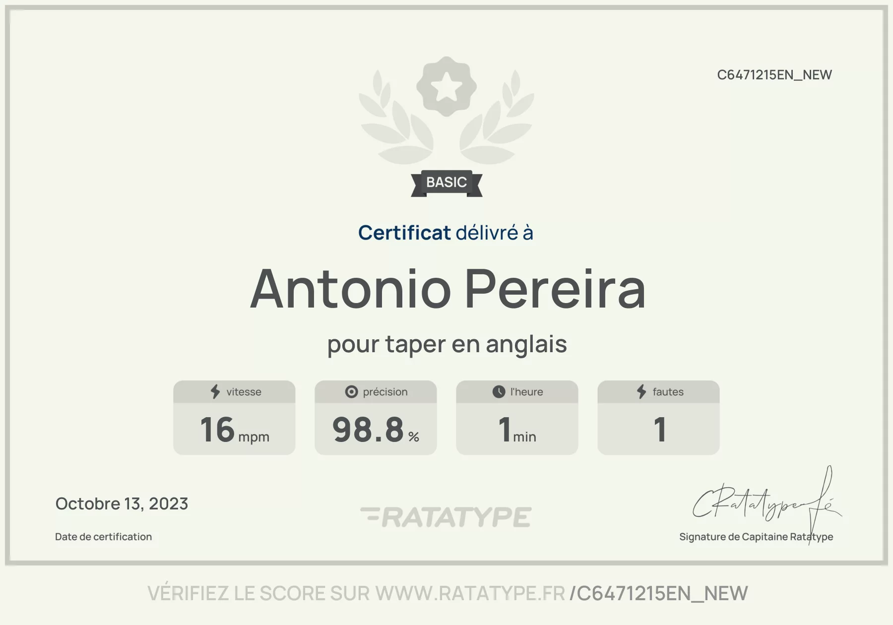 Améliorer !