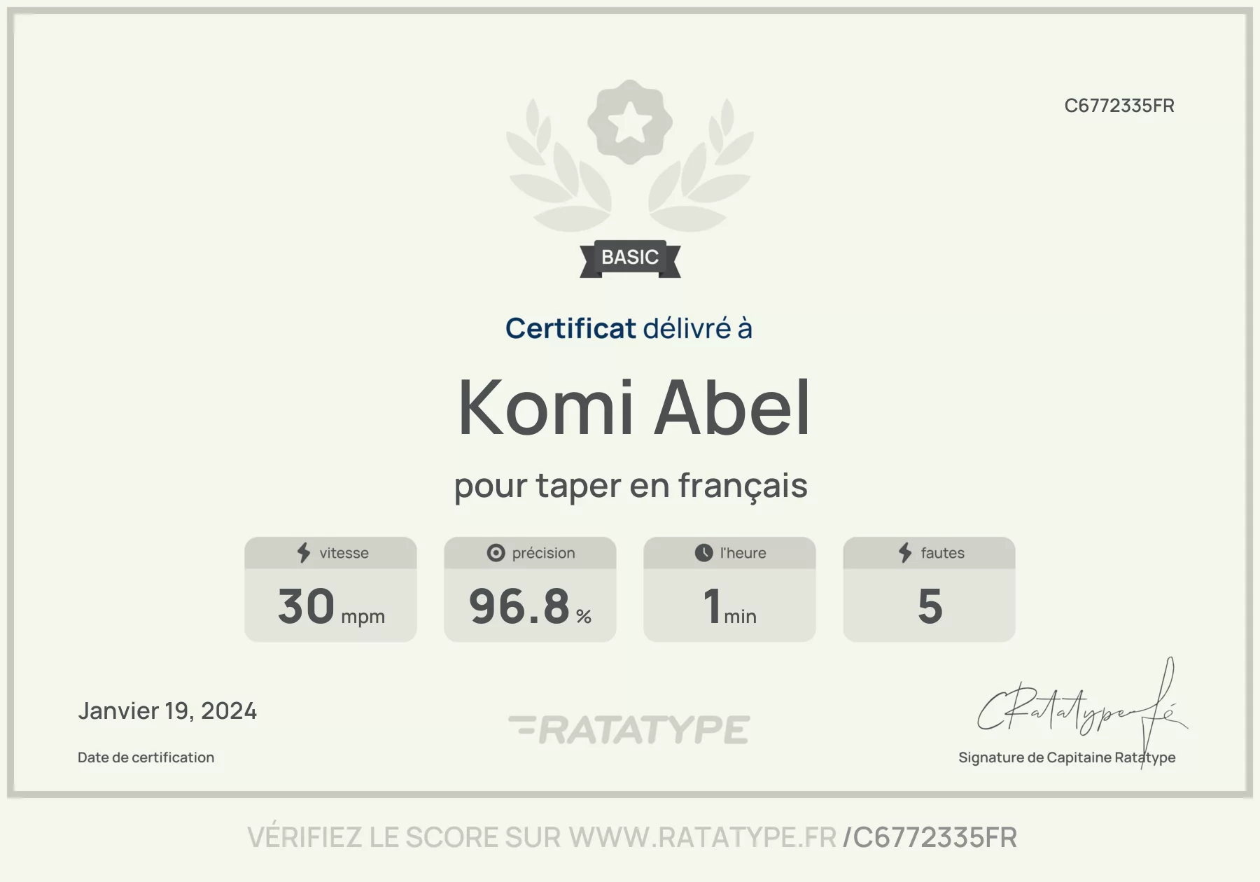 Améliorer !
